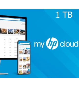 Hewlett Packard - myHPcloud Cloud Storage 1 TB NZ Key 